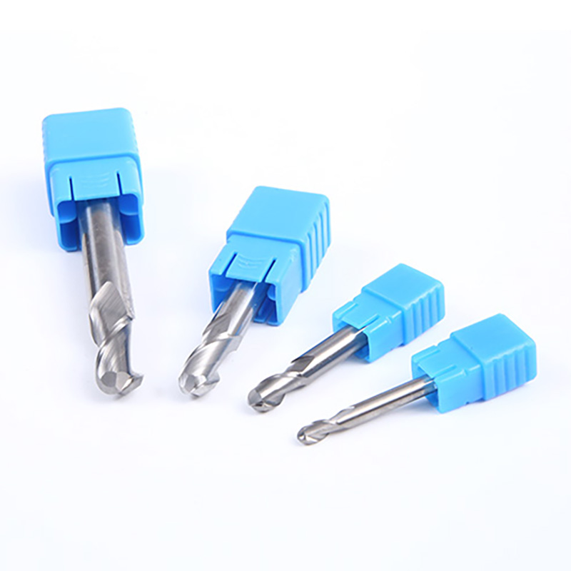 HRC45 Ball Nose End Mills for Aluminum 2 Flute thumbnail 4