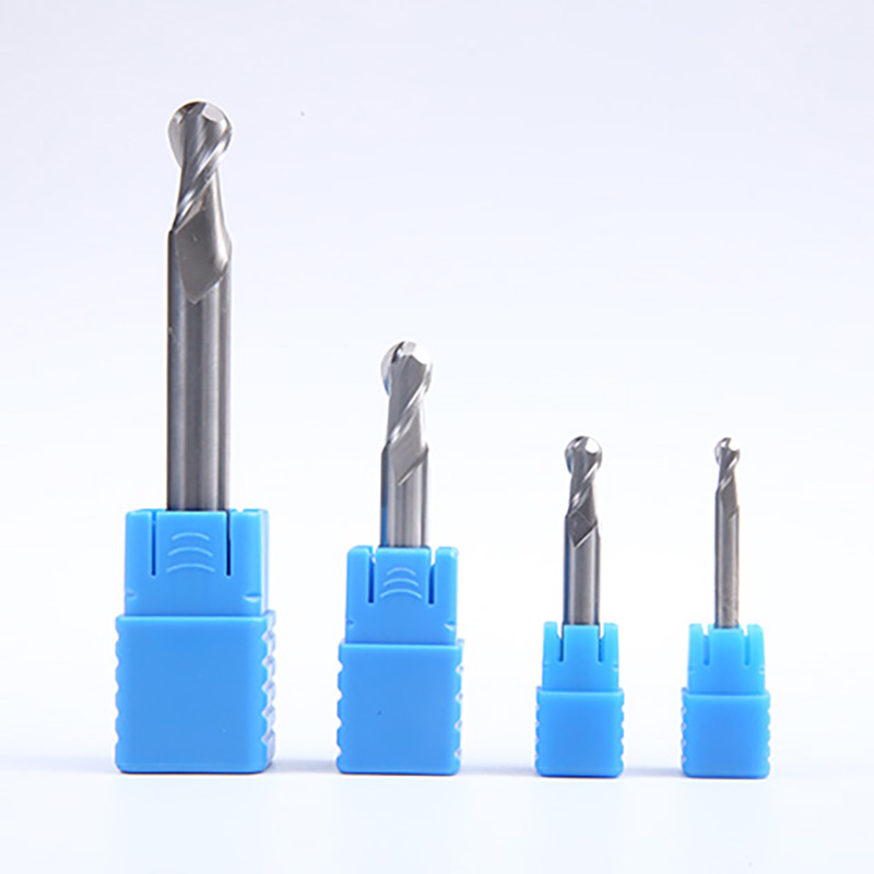 HRC45 Ball Nose End Mills for Aluminum 2 Flute thumbnail 5