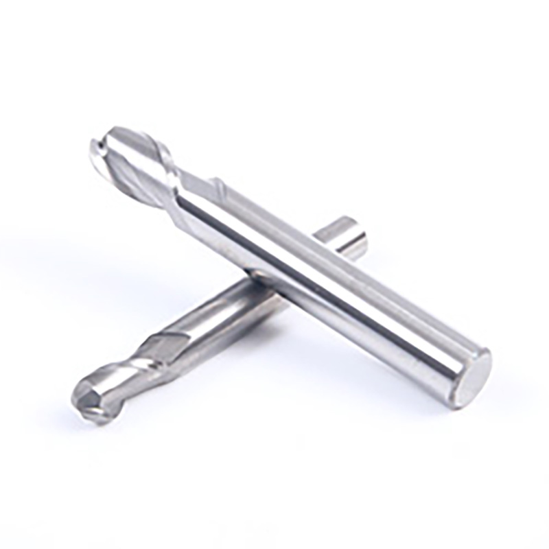 HRC45 Ball Nose End Mills for Aluminum 2 Flute - 1