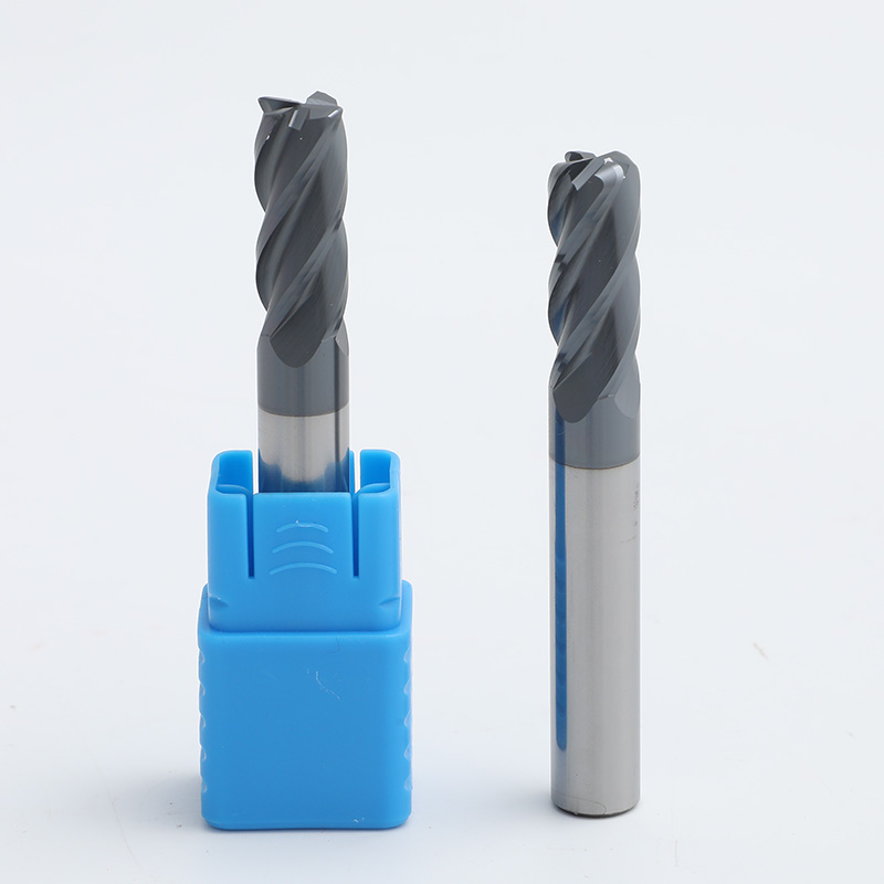 HRC45 Corner Radius End Mills 4 Flute thumbnail 2
