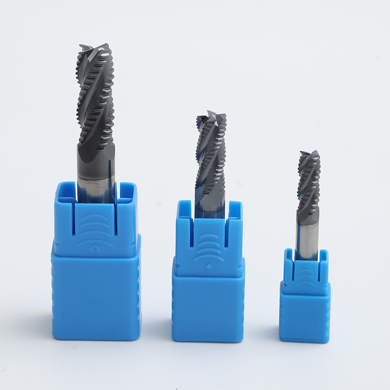 HRC45 Roughing End Mills 4 Flute - 1
