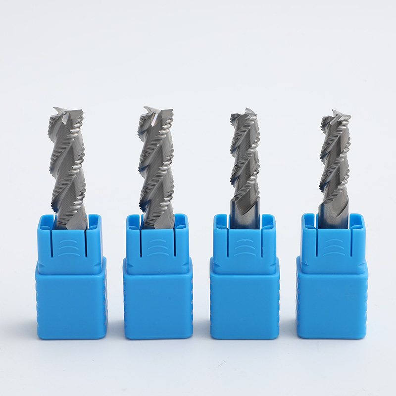 HRC45 Roughing End Mills for Aluminum 3 Flute - 1