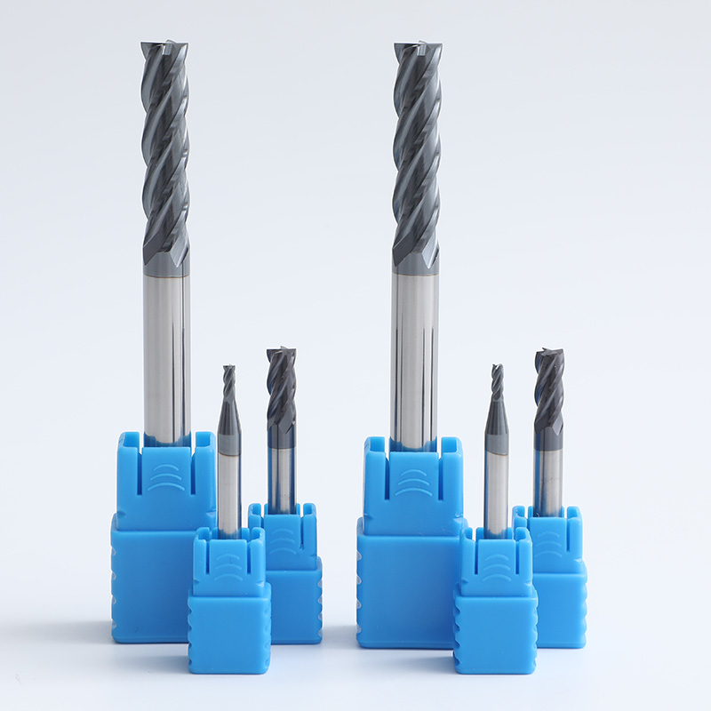 HRC45 Square End Mills 4 Flute thumbnail 5