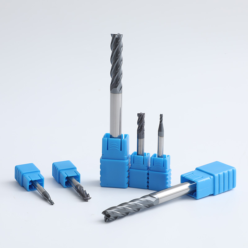 HRC45 Square End Mills 4 Flute thumbnail 4