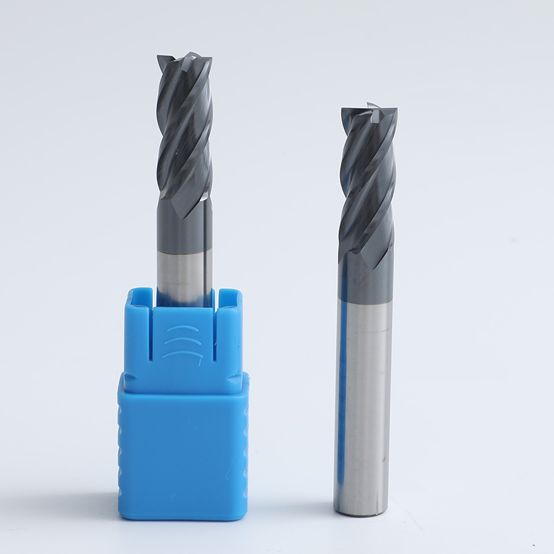 HRC45 Square End Mills 4 Flute - 1