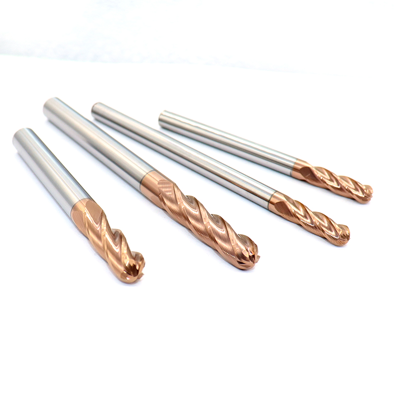 HRC55 Ballnose End Mills 4 Flute thumbnail 2