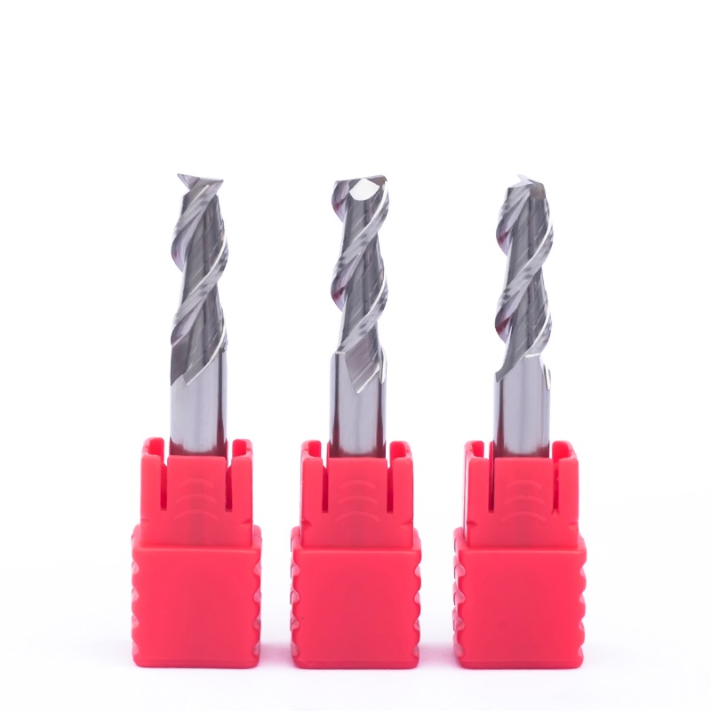 HRC55 End Mills for Aluminum 2 Flute - 1