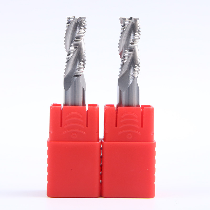 HRC55 Roughing End Mills for Aluminum 3 Flute - 1