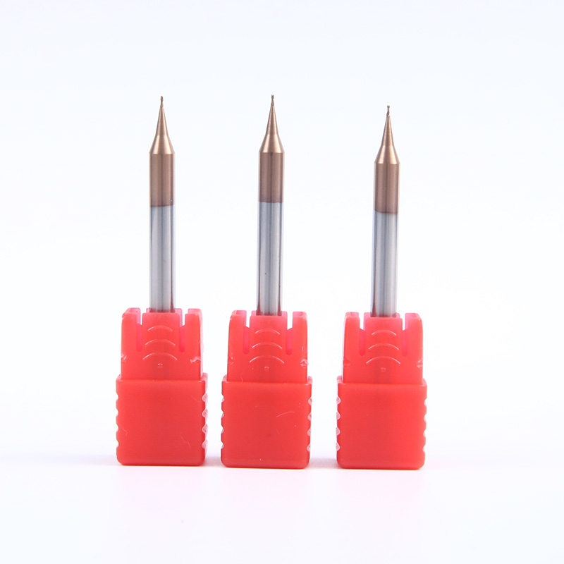 HRC55 Carbide 2 Flute Micro End Mill - 1
