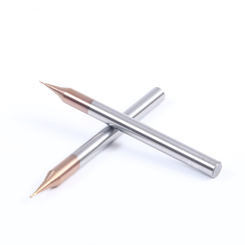 HRC55 Carbide 2 Flute Micro End Mill thumbnail 2