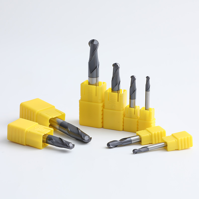 HRC60 Ball Nose End Mills 2 Flute thumbnail 2
