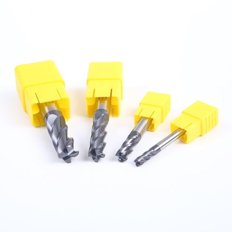 HRC60 Corner Radius End Mills 4 Flute thumbnail 4