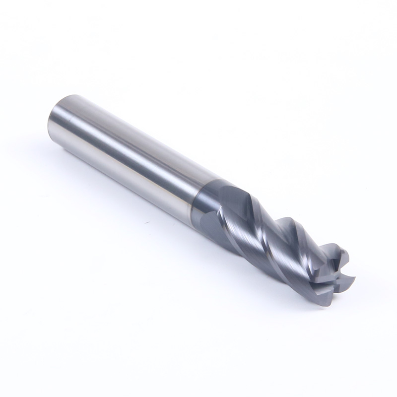 HRC60 Corner Radius End Mills 4 Flute - 1