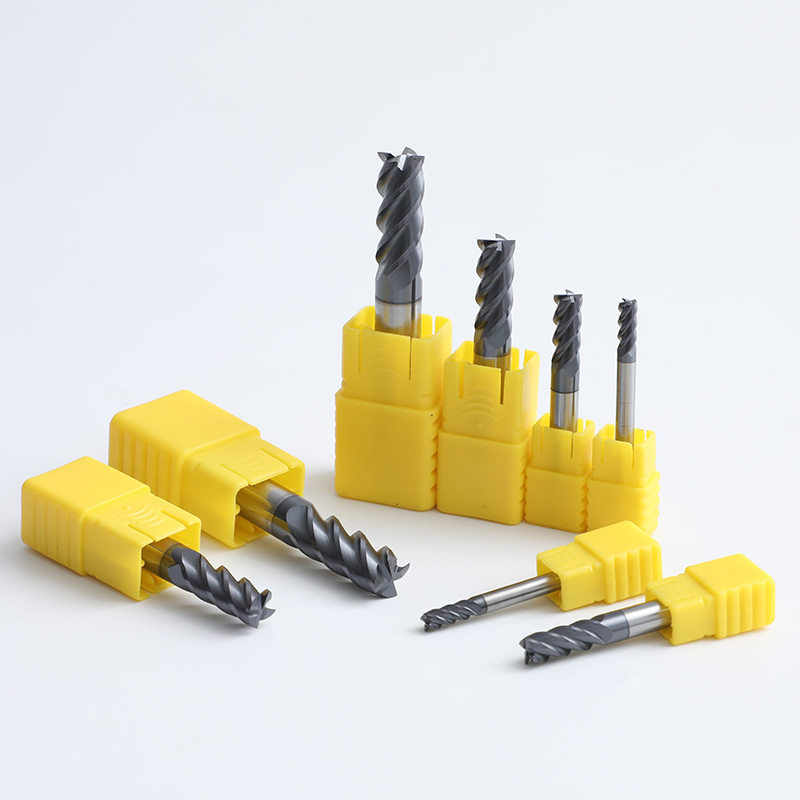 HRC60 Square End Mills 4 Flute thumbnail 5