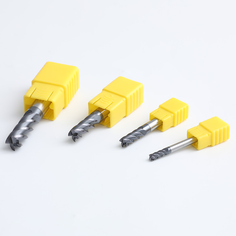 HRC60 Square End Mills 4 Flute thumbnail 3