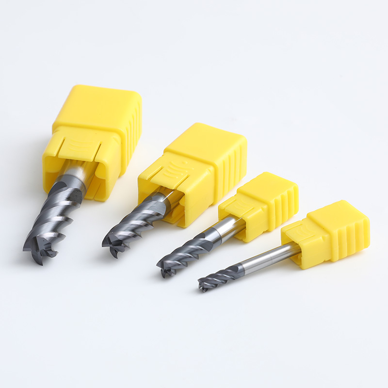 HRC60 Square End Mills 4 Flute thumbnail 2