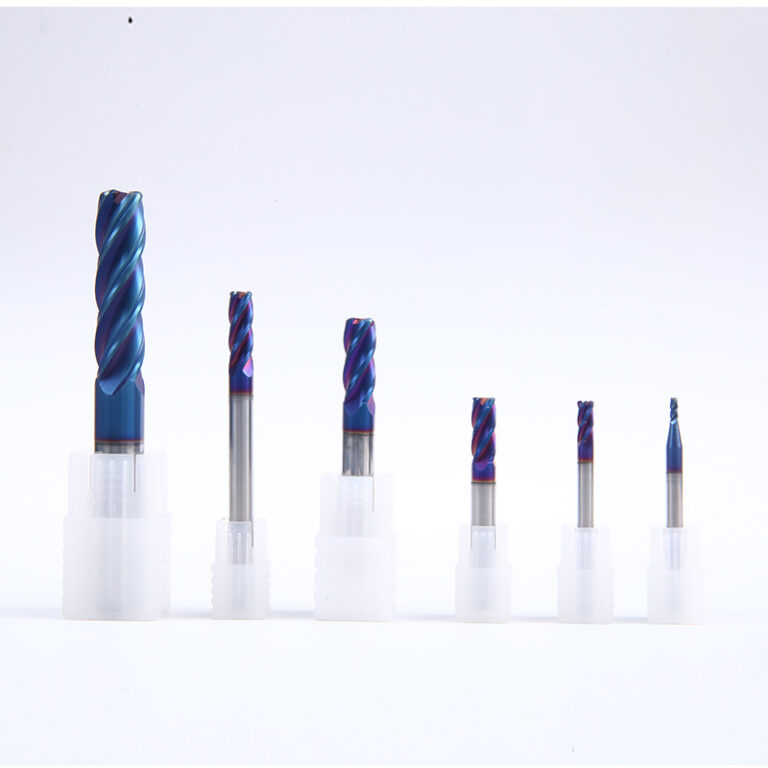 HRC65 Corner Radius End Mills 4 Flute