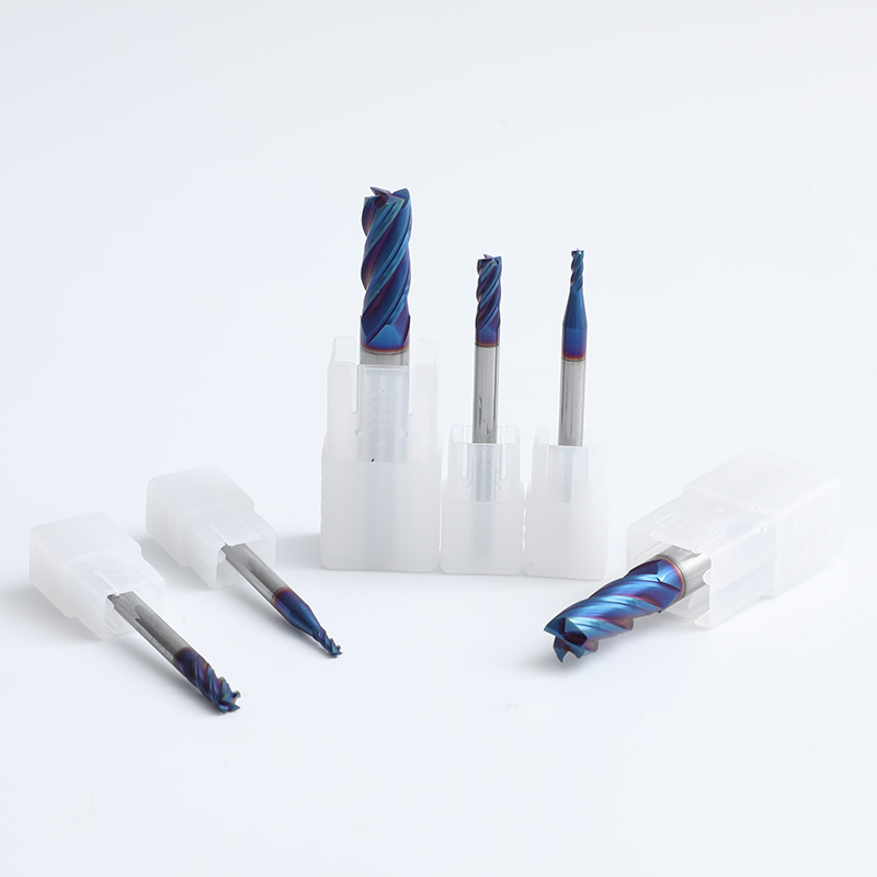 HRC65 Square End Mills 4 Flute thumbnail 2