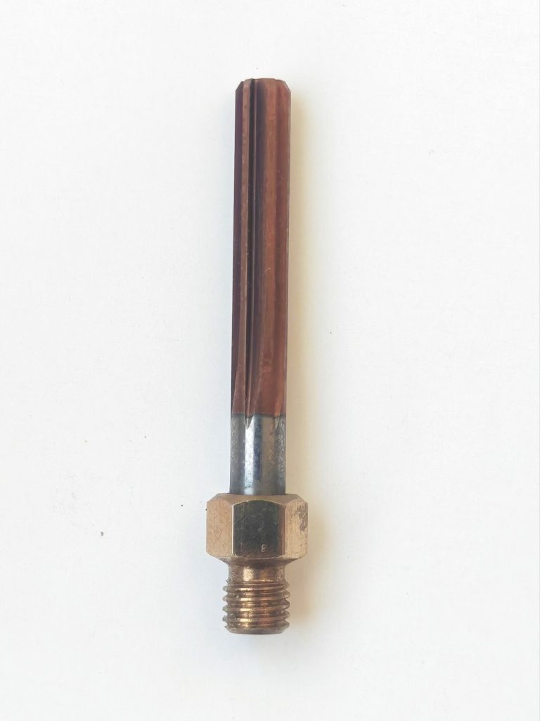 Carbide Reamer With Threaded Shank (Straight Slot)