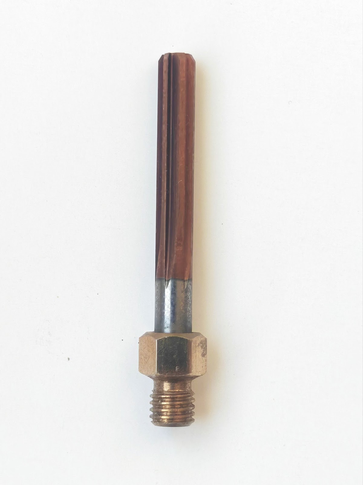 Carbide Reamer With Threaded Shank (Straight Slot)