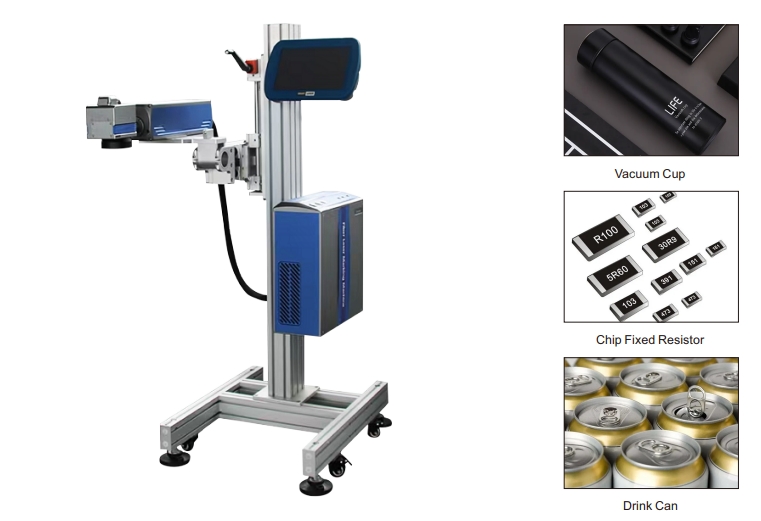 Assembly Line Fiber Laser Marking Machine