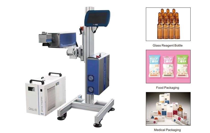 Assembly Line UV Laser Marking Machine
