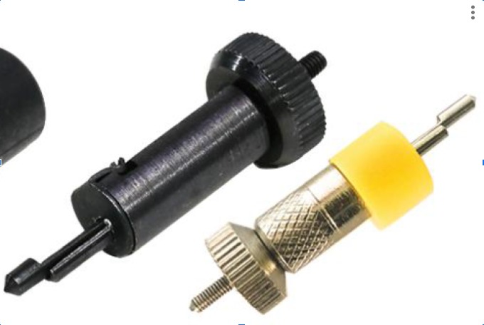 Manual eccentric positioning pin